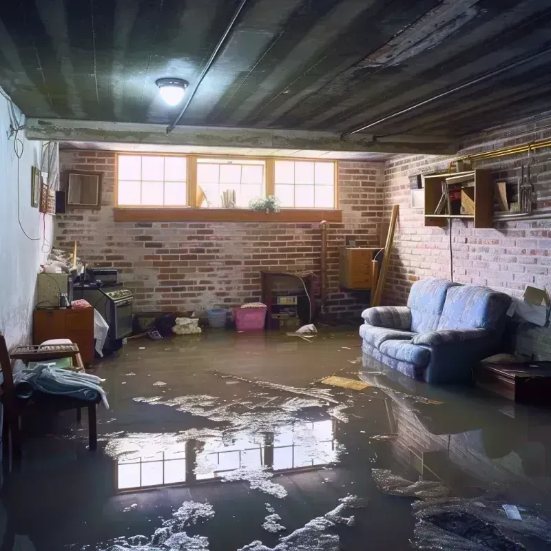 Flooded Basement Cleanup in Bohners Lake, WI